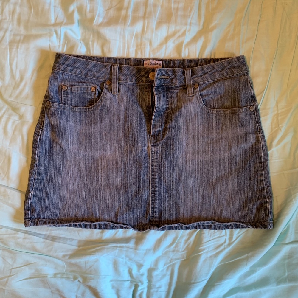 No Boundaries Jean Skirt